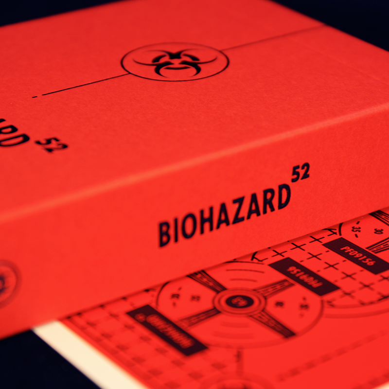 Biohazard 52 Playing Cards