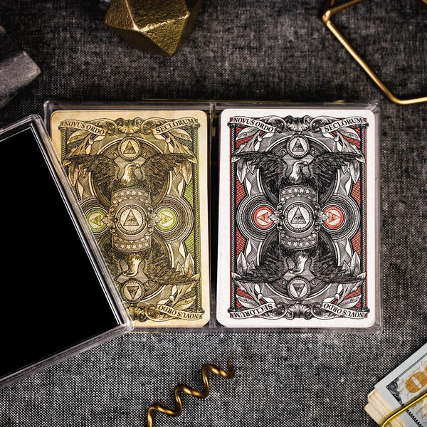 Federal 52 PVC Poker Set – 2‑Deck Kings Wild Project (Brand New