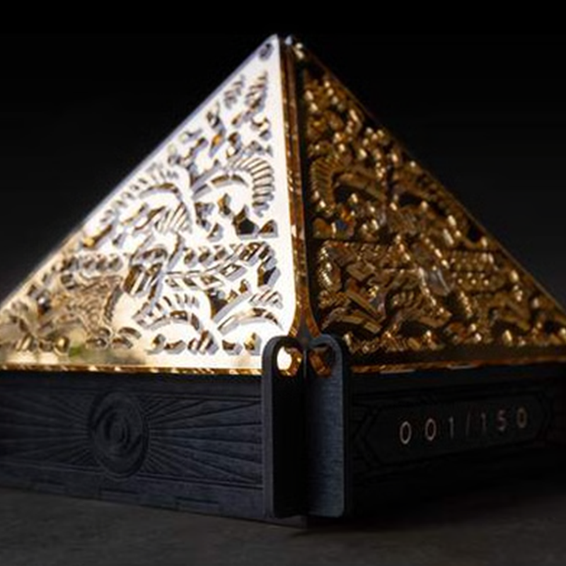 Steve Minty Anubis & Osiris Shadow Decks – Signature Edition with Light-Up Pyramid Presentation Case (Brand New & Factory Sealed)