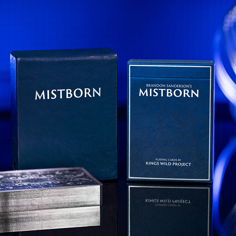 Mistborn Gilded Edition Playing Cards by Jackson Robinson – Brand New & Factory Sealed