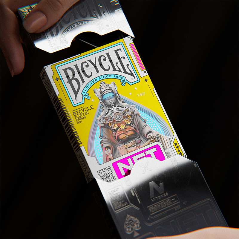 Bicycle NFT Playing Cards Limited Edition Deck CHSD Playing Cards Bicycle NFT Playing Cards Limited Edition Deck CHSD Playing Cards