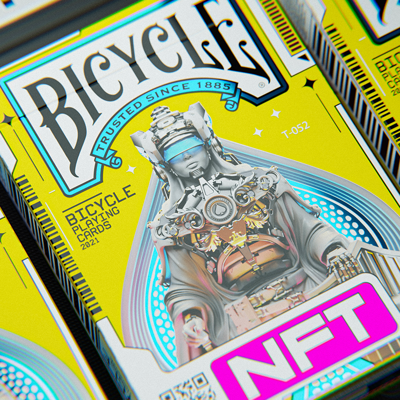 Bicycle NFT Playing Cards Limited Edition Deck CHSD Playing Cards Bicycle NFT Playing Cards Limited Edition Deck CHSD Playing Cards