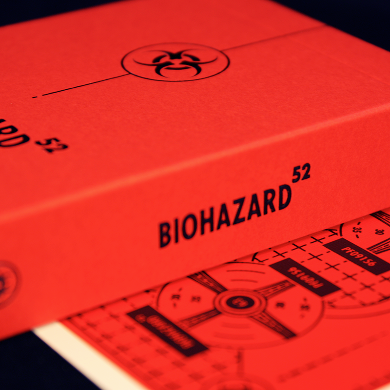 Biohazard 52 Playing Cards CHSD Playing Cards Biohazard 52 Playing Cards CHSD Playing Cards